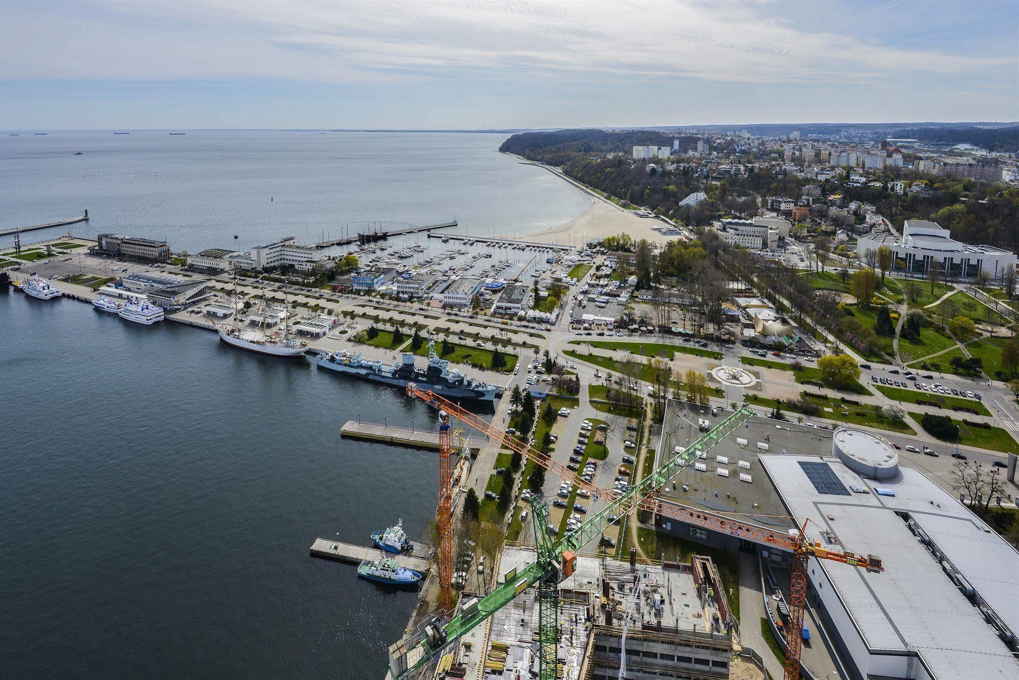 Apartament Sea Towers Gdynia Exterior foto